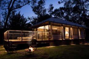 Luxury Riverside Glamping Tents - Adults Only Retreat
